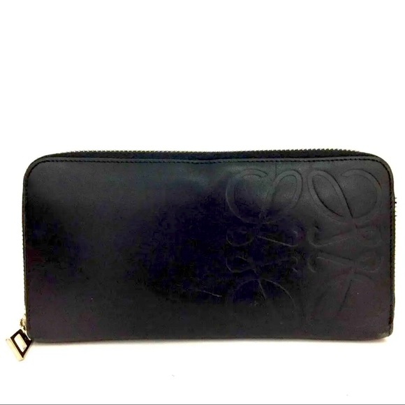 LOEWE Leather Zip Around Long Wallet /2L0293 - Picture 1 of 7
